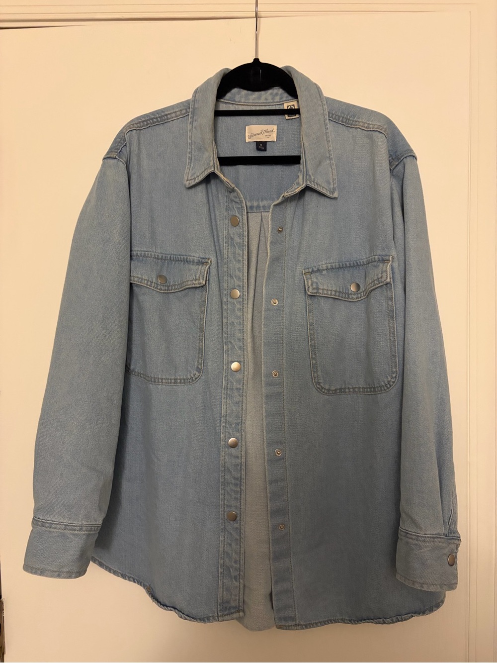 Universal Thread Light Blue Denim Jacket Shacket